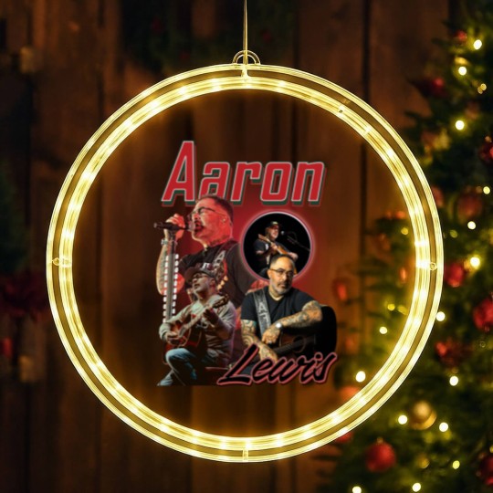 Discover Vintage Aaron Lewis 90s LED Christmas Window Lights, Aaron Lewis Bootleg LED Christmas Window Lights