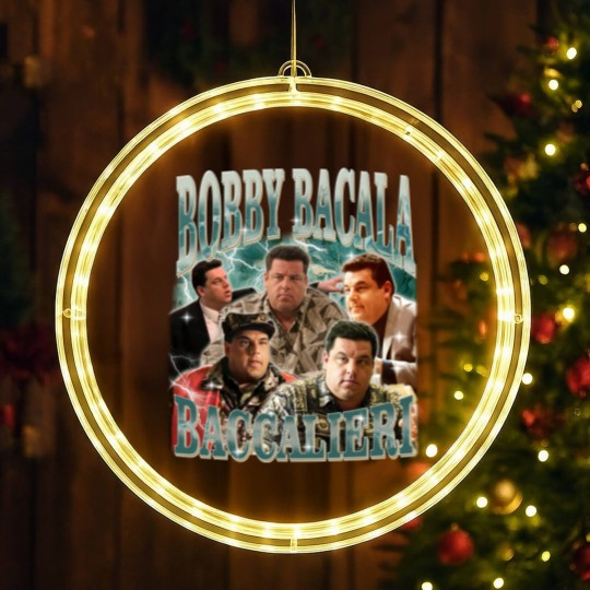 Discover BOBBY BACALA BACCALIERI Vintage LED Christmas Window Lights | Bobby Baccalieri Homage Retro
