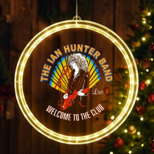Discover Vtg 1980 Ian Hunter Band Concert LED Christmas Window Lights