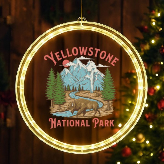 Discover YStone National Park LED Christmas Window Lights, National Park LED Christmas Window Lights
