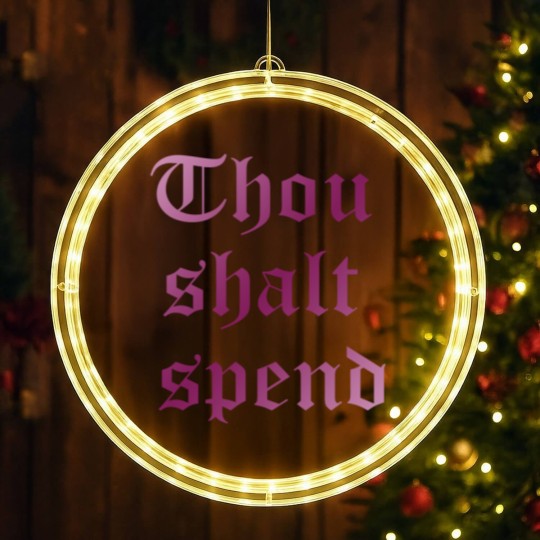 Discover Thou Shalt Spend As worn by Ashley Tisdale LED Christmas Window Lights