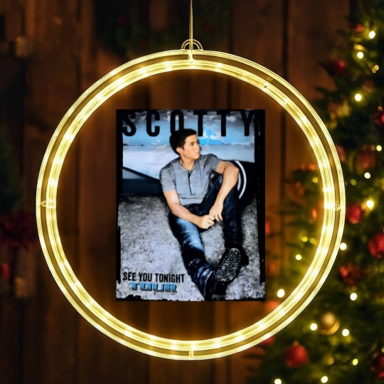 Discover Scotty McCreery See You Tonight LED Christmas Window Lights Scotty McCreery LED Christmas Window Lights
