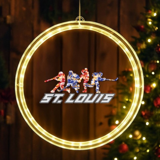 Discover St. Louis Sports LED Christmas Window Lights