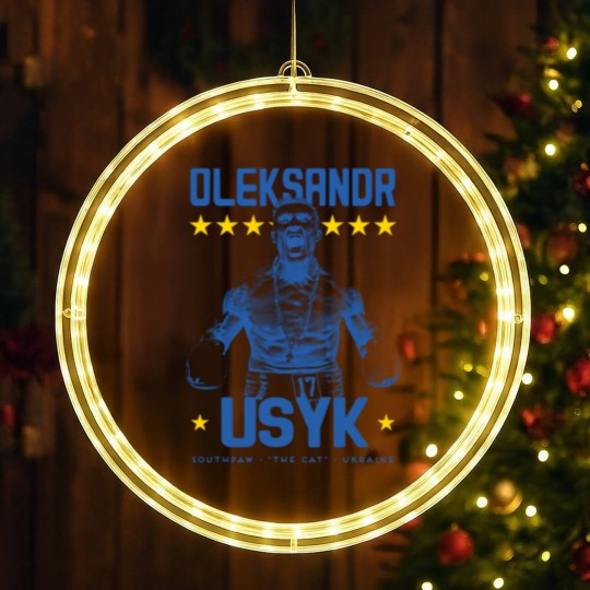 Discover Oleksandr Usyk LED Christmas Window Lights