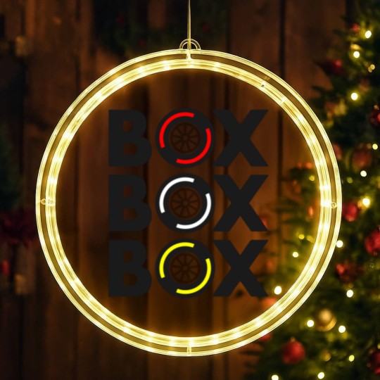 Discover Box Box Box LED Christmas Window Lights