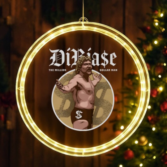 Discover Ted DiBiase Million Dollar Man Pose LED Christmas Window Lights