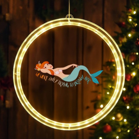 Discover MERMAID LAGOON Pillow LED Christmas Window Lights