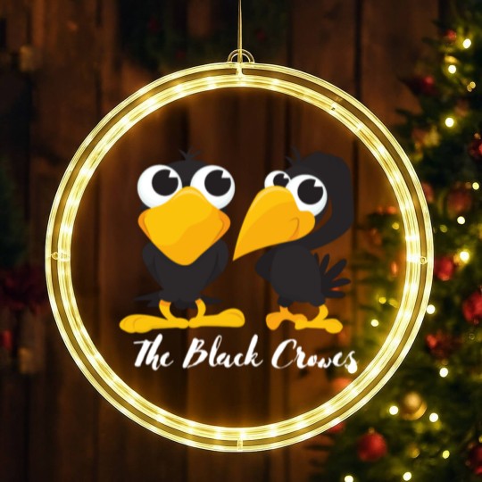 Discover The black crows LED Christmas Window Lights