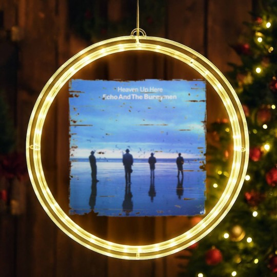 Discover The Killing Moon Echo  Art The Bunnymen Funny Gift LED Christmas Window Lights