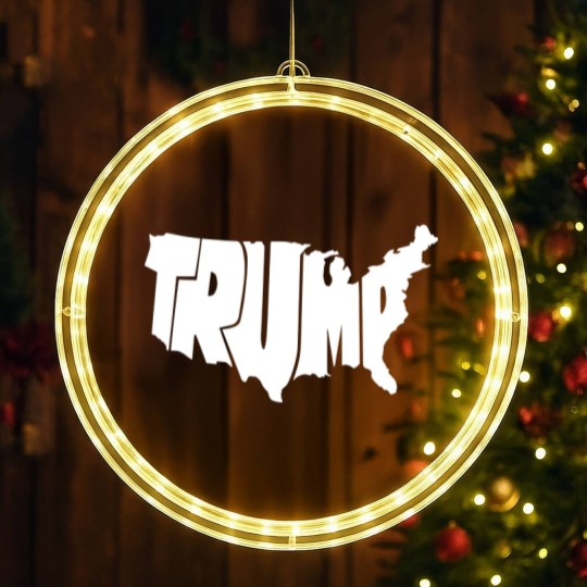 Discover Trump LED Christmas Window Lights, FJB , President Trump LED Christmas Window Lights, Trump USA Map LED Christmas Window Lights, Trump Flag, Trump Flag LED Christmas Window Lights