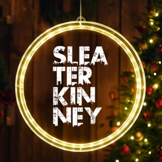 Discover Sleater-Kinney Tri-blend LED Christmas Window Lights