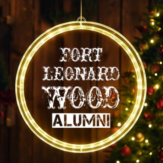 Discover Fort Leonard wood alumni LED Christmas Window Lights