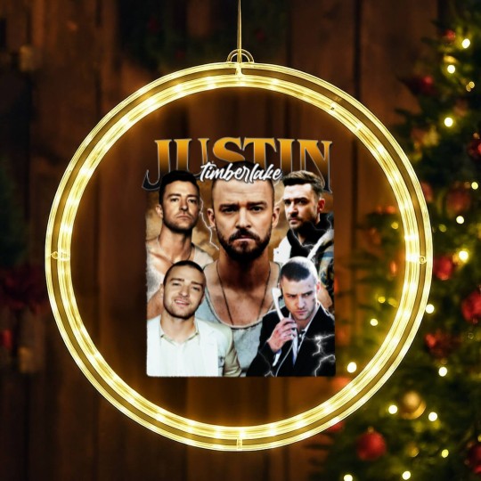 Discover Justin Timberlake LED Christmas Window Lights
