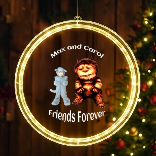 Discover Where the Wild Things Are - Max and Carol - Where The Wild Things Are - LED Christmas Window Lights