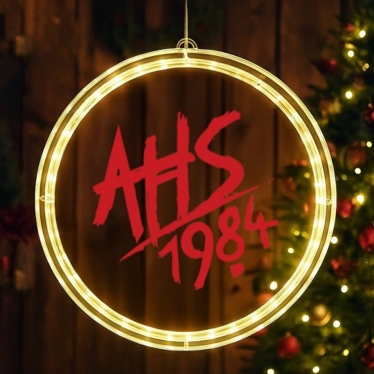 Discover AHS 1984 Logo LED Christmas Window Lights