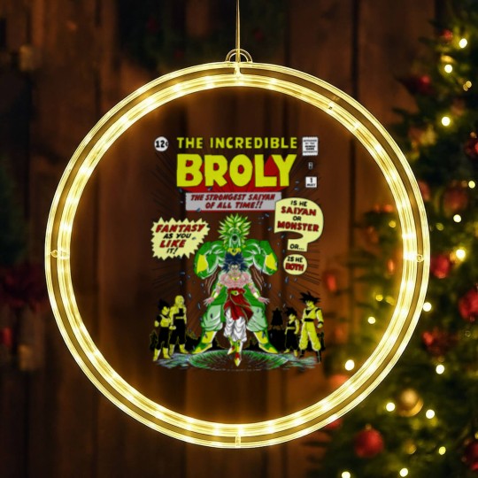 Discover The incredible Broly LED Christmas Window Lights