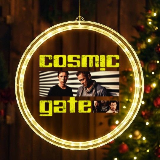 Discover cosmic gate trance dessign LED Christmas Window Lights