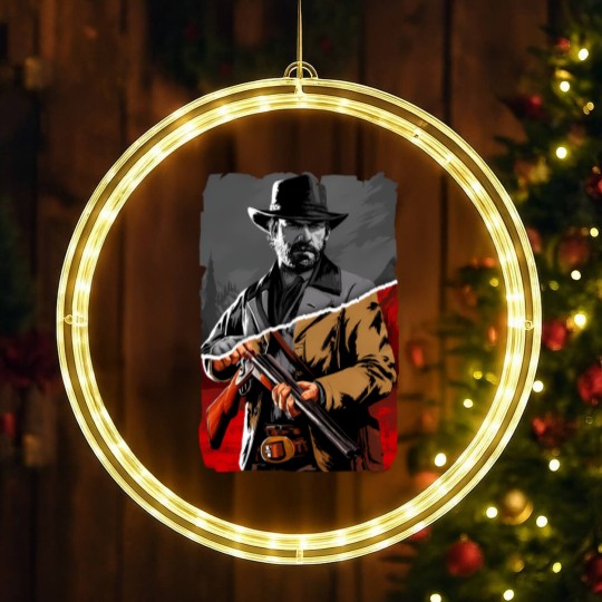 Discover Arthur Morgán LED Christmas Window Lights