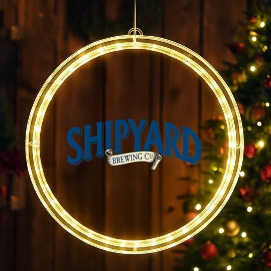 Discover Shipyard Brewery LED Christmas Window Lights