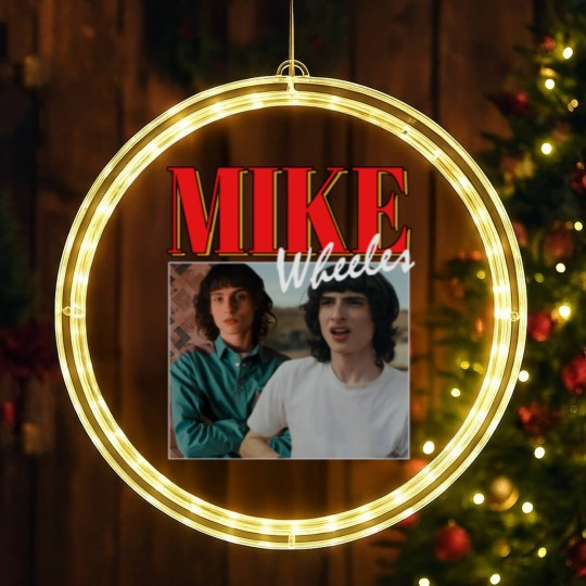 Discover Mike Wheeler Stranger Things Vintage Bootleg LED Christmas Window Lights