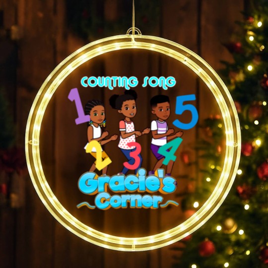 Discover Gracies Corner Phonics Kids Merch LED Christmas Window Lights
