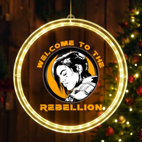 Discover Gina Carano - Welcome to the Rebellion LED Christmas Window Lights