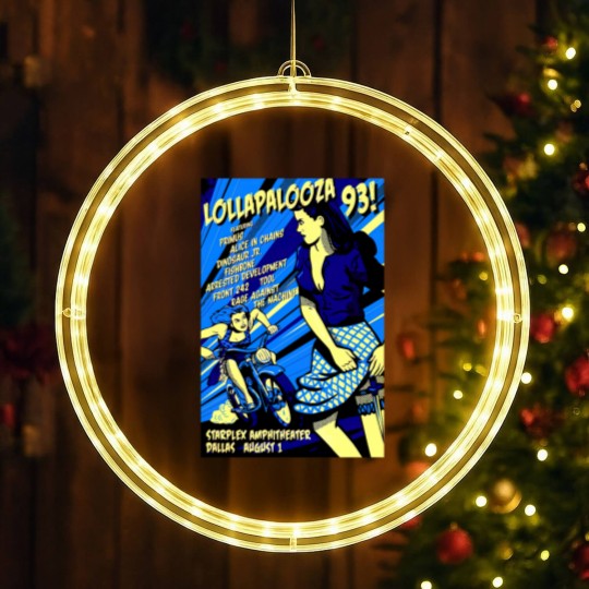 Discover Lollapalooza 1993 LED Christmas Window Lights