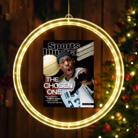 Discover Sports Illustrated - LeBron James LED Christmas Window Lights