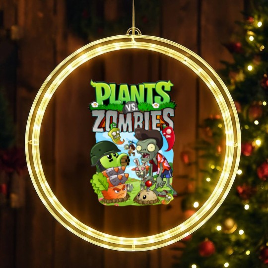 Discover Plants Vs Zombies LED Christmas Window Lights