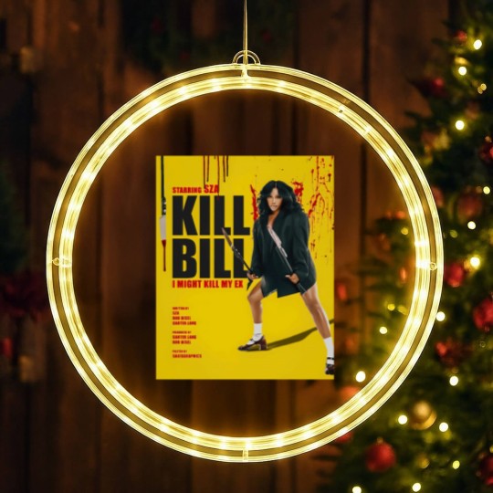 Discover Kill Bill Nobody Gets Me SOS Tour 2023 (36) LED Christmas Window Lights
