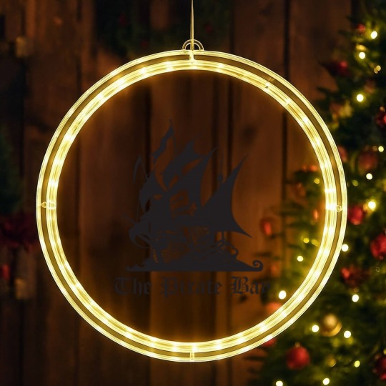 Discover The Pirate Bay LED Christmas Window Lights