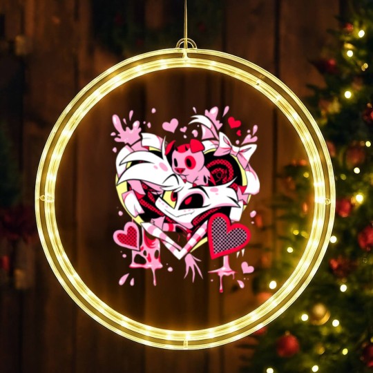 Discover Hazbin Hotel Angel Dust LED Christmas Window Lights