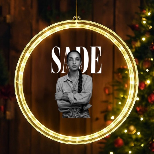 Discover 90s Vintage Sade LED Christmas Window Lights, Sade Adu LED Christmas Window Lights, SADE Tour LED Christmas Window Lights