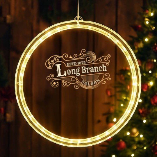 Discover Gunsmoke  Long Branch Saloon TV LED Christmas Window Lights