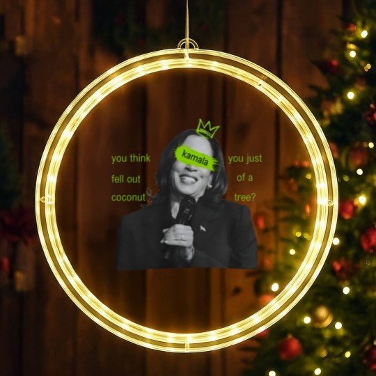 Discover kamala harris brat LED Christmas Window Lights, kamala charli xcx brat LED Christmas Window Lights, kamala meme LED Christmas Window Lights