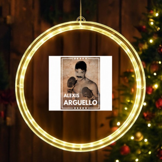 Discover alexis arguello boxing legend LED Christmas Window Lights