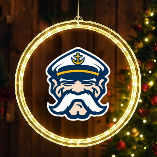 Discover The Lake County Captains Baseball Team 2 LED Christmas Window Lights