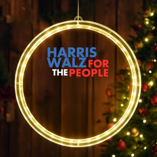 Discover Harris Walz For The People, Harris Walz , Harris Walz LED Christmas Window Lights