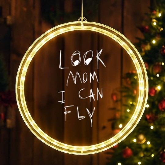 Discover Travis Look Mom I Can Fly Cactus Cactus Jack Astroworld LED Christmas Window Lights
