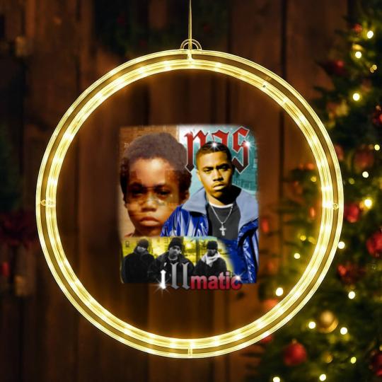 Discover Nas - Illmatic LED Christmas Window Lights