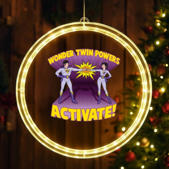 Discover Wonder Twin Powers Activate LED Christmas Window Lights