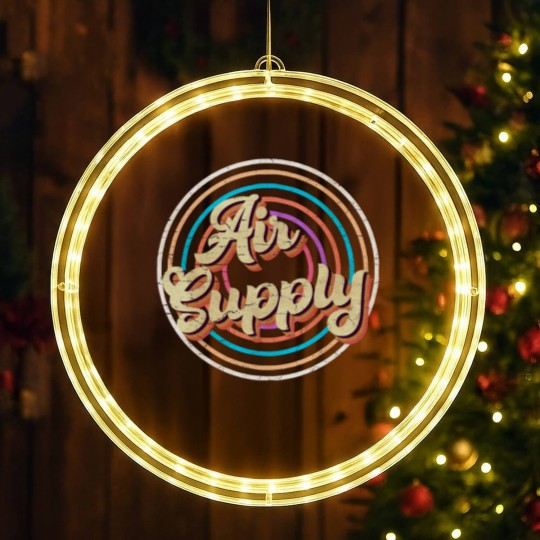 Discover vintage circle line color Air Supply LED Christmas Window Lights