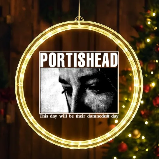 Discover Vintage Portishead 1997 Tour LED Christmas Window Lights - Portishead LED Christmas Window Lights