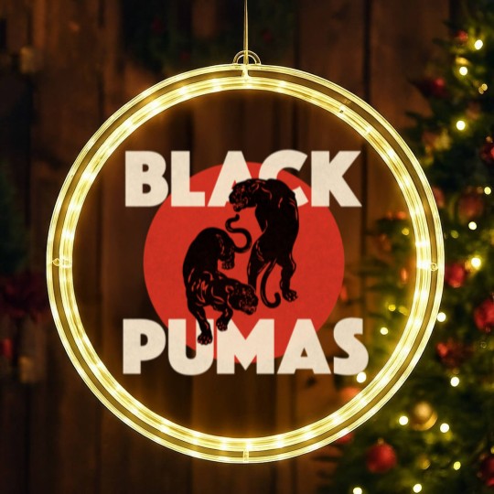 Discover BLACK PUMAS LED Christmas Window Lights