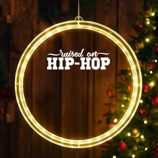 Discover Hip Hop LED Christmas Window Lights, Hip Hop Raised Me LED Christmas Window Lights, Hip Hop LED Christmas Window Lights, Hip Hop Raised Me
