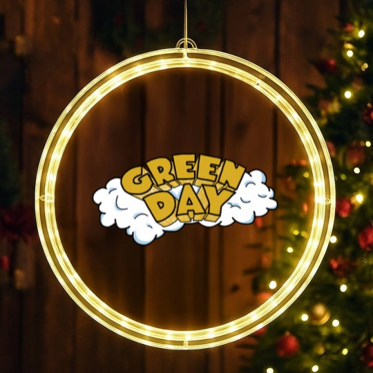 Discover greenday flag, greenday greatest , greenday insomniac, greenday idiot american, greenday best basket,  greenday autograph, greenday box set , greenday bullet in a bible, greenday bracelet, greenday basket case, greenday rock band LED Christmas Window Lights