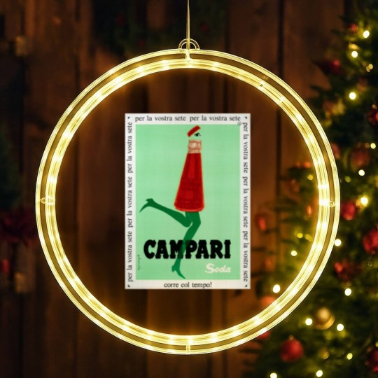 Discover Campari Soda LED Christmas Window Lights
