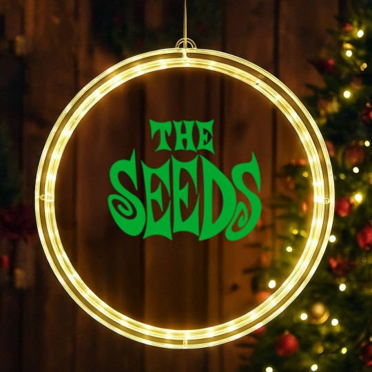 Discover the seeds band logo LED Christmas Window Lights