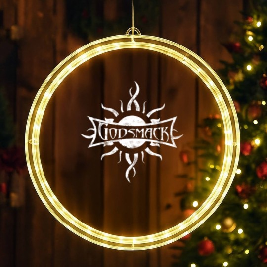 Discover Retro Godsmack LED Christmas Window Lights
