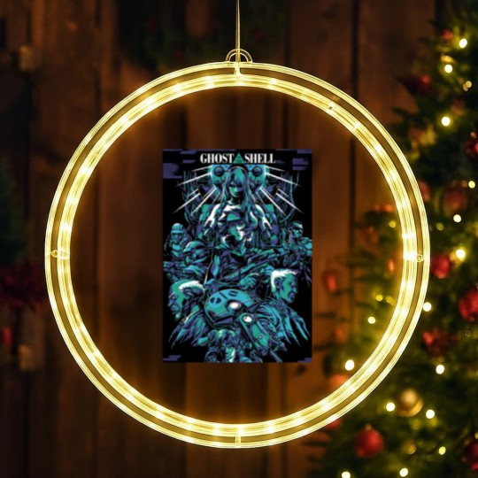 Discover Ghost In The Shell LED Christmas Window Lights